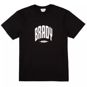 NWT New BRADY by Tom Brady Brand Black Short Sleeve T-Shirt. Medium NFL Football